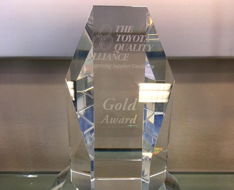 The Toyota Quality Alliance Trophy