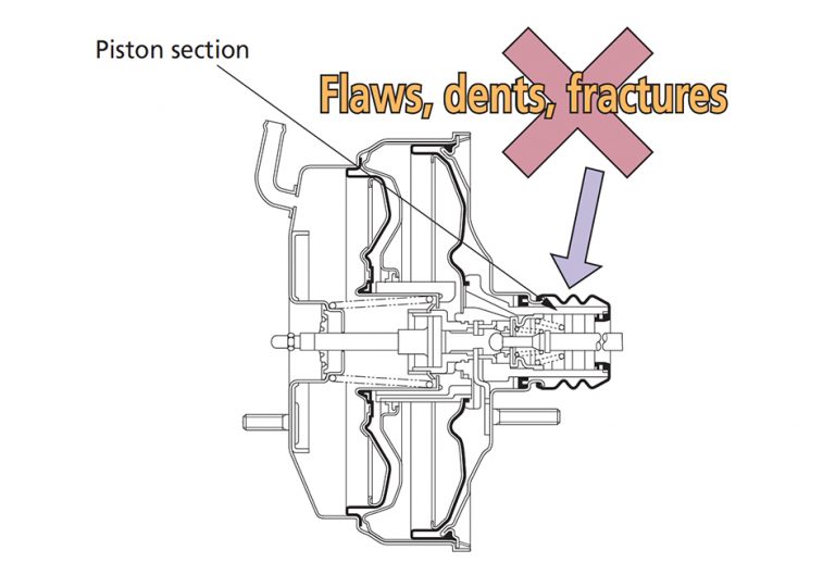 Brake Booster Installation Procedure